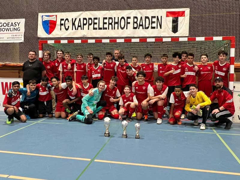 Junioren C: FCM wird 2. und 3. beim Team Cup in Kappelerhof