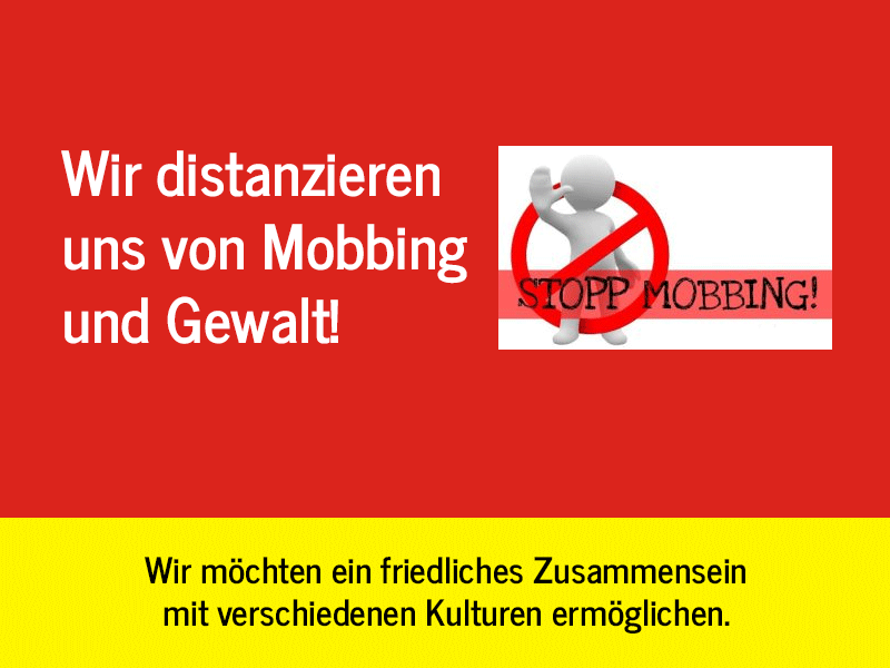 Stopp Mobbing und Gewalt