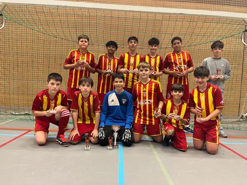 Junioren D/9a: 3.Platz beim XMAS Cup in Wettingen