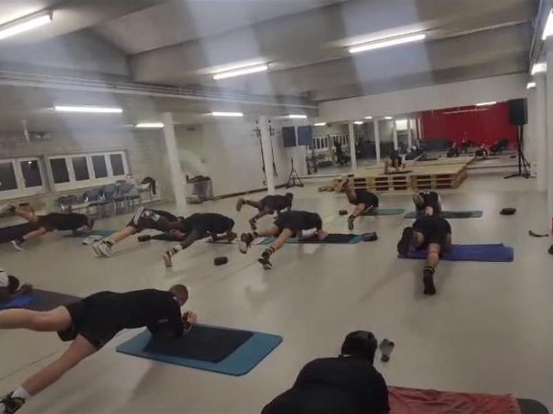 1. Mannschaft: Abschluss der 1. Vorbereitungsphase zur Rückrunde