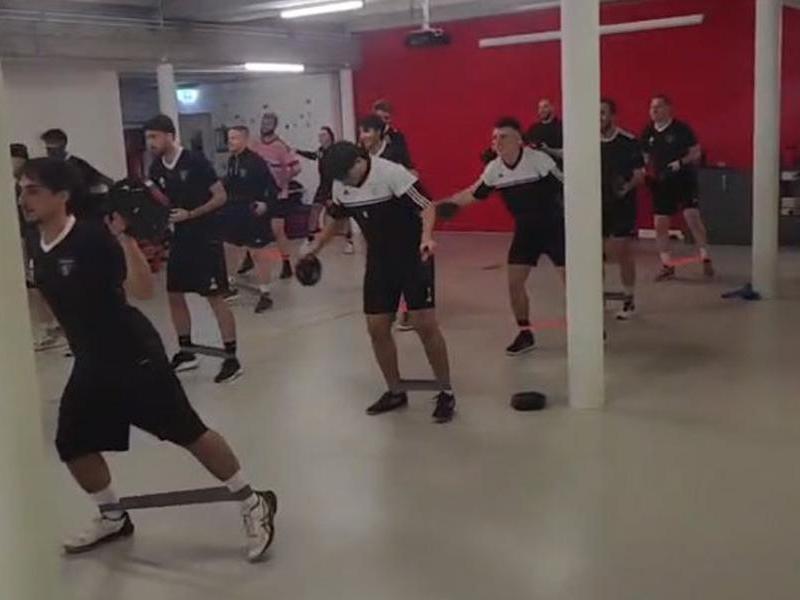 1. Mannschaft: Abschluss der 1. Vorbereitungsphase zur Rückrunde