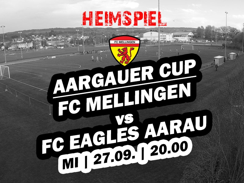 1. Mannschaft: Aargauer Cup - Heimspiel gegen Eagles Aarau