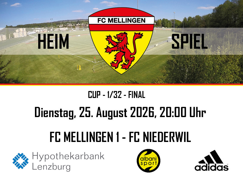 Cup FC Mellingen - FC Niederwil