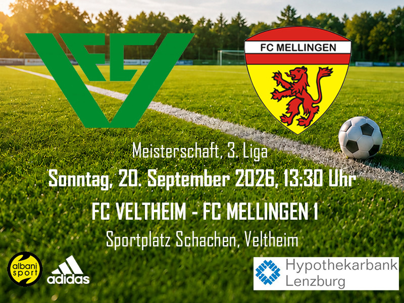 Meisterschaft FC Veltheim - FC Mellingen1