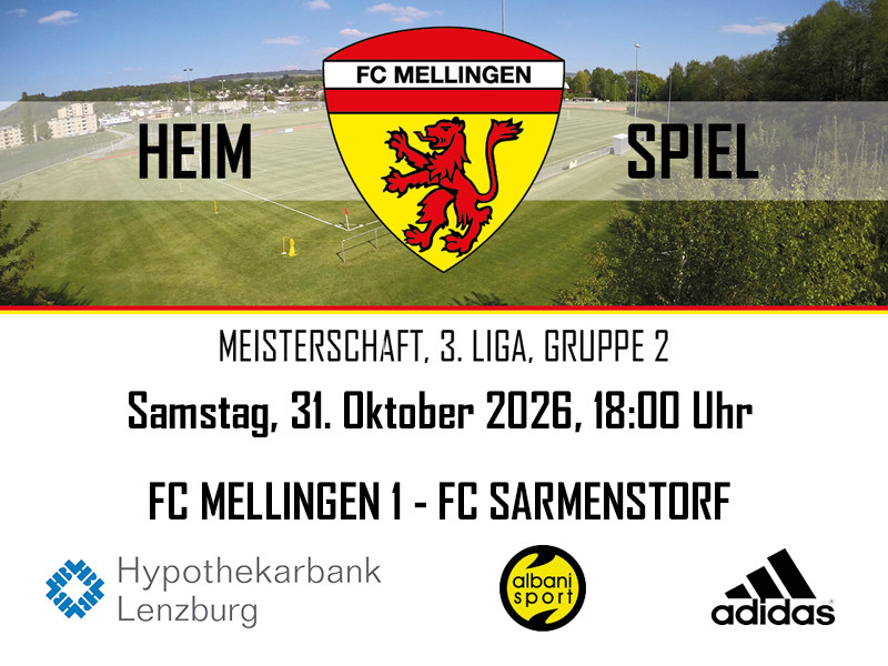 Meisterschaft FC Baden - FC Mellingen