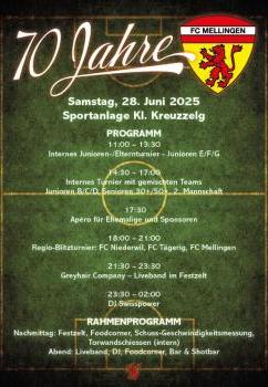 Jubiläumsfest 70 Jahre FCM