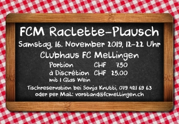 FCM Raclette-Plausch